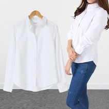 뮤 여성용 소프트코튼 셔츠