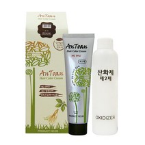 [가인] 하켄 안토안 헤어칼라 크림 1 2제 150g, [5.0] 자연갈색, 1개