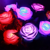 NKMALL LED 장미, LED장미 화이트