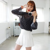B100-4 미아 빅사이즈 쉬폰 블라우스 44~120