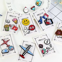 bmk YB-00 비행기 브로치 세트 20종 패션뱃지 비행기뱃지