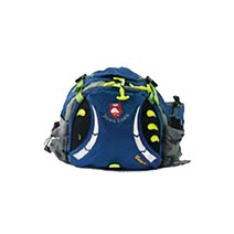 우주시티 등산 캠핑 라이딩 여행 경량 보조 가방 힙색 T115 15L, 블루