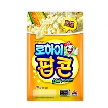 로하이 팝콘 버터맛90g, 90g, 6개