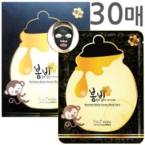 파파레서피 블랙 꿀단지 봄비 마스크팩, 10매, 3개