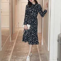 마더라이크 JS.작은꽃주름원피스- 빅사이즈 임부복 여성옷 플라워