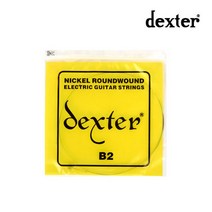 (지엠뮤직_일렉기타줄)Dexter 덱스터일렉 낱현2번011 일렉기타낱현(011) B-2(2번줄) string, 단품