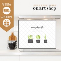 명신산업 온아트샵 주방아트보드 허브가든(그린), 1개