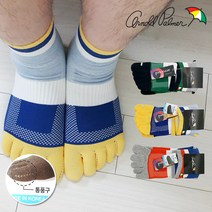 아놀드파마 남성용 스포츠 등산 단목 면 발가락양말 3족 무좀 발냄새 기능성 두꺼운 통풍 삭스 AP5105 스포츠발가락양말 골프발가락양말