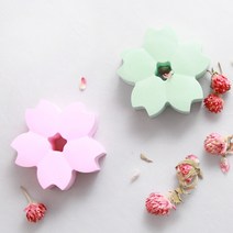 캔들이케아 노마진 몰드 10종 비누몰드 석고방향제 총집합 비누베이스/기타재료, 벚꽃 6구 몰드