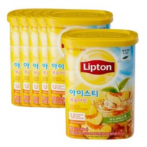 립톤 복숭아맛 아이스티분말 푸드서비스용, 907g, 1개입, 6개