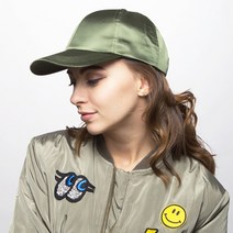 hatworld Shiny Satin Baseball Hat 남녀공용 베이스볼캡 야구모자