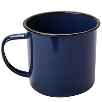 베네카사 에나멜 머그컵 355ml, Blue, 1개