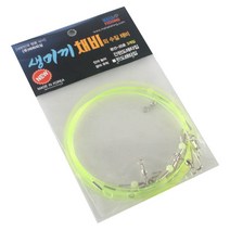 오기몰 마하피싱 생미끼 채비 형광라인 핀도래타입 우럭/갈치 바늘