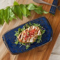 토비 세화 돌도마 접시 1호, 블루, 1개
