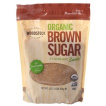 우드스탁 브라운 슈가 비건, 454g, 1개