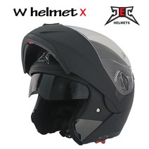 JEC HD701 풀페이스 헬멧, 무광블랙