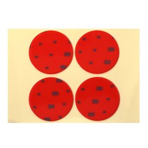 리빙홈데코 3M 강력 양면테이프(원형) 초강력 자동차 플라스틱 몰딩 테이프, 50mm 4P, 3개