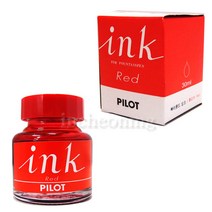 만년필잉크 파이롯트 잉크 병잉크 30cc 30ml, 레드