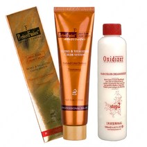 로하스 뉴트리 염색약 150ml.1제6개당 산화제1000ml*1개 헤어컬러, N-8아주밝은갈색, 1개