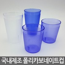 국산 업소용 8온스 PC컵x10개 원형물컵 대량주문, 03_12온스_투명 PC팔각 물컵 x5개