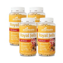 굿헬스 로얄젤리 로얄제리 1000mg 365캡슐 4통, 4개