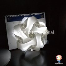 사이언스존 [퍼즐 램프(다면체와 정다면체) 1인용] 과학실험키트 학습교구세트