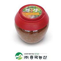 흥국농산 9회 죽염된장 3kg 1병 지리산, 2kg