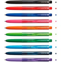 시그노 유니볼 0.28mm 0.38 0.5 볼펜, 0.5 레드 UM15105.15