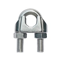 한반도철망 스텐 와이어 클립 1_4인치, 1개