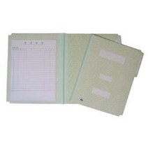 [도리미] 문화산업 청천화일 A4 (제조사 랜덤발송), 녹색, 10개