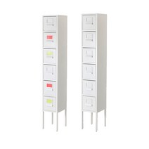 비카 SPRUTT 철재수납장6칸/이케아/약장/서랍장/, 화이트