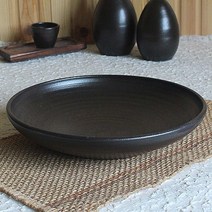토비 재래옹기 원형 접시 4호, 1, 1개