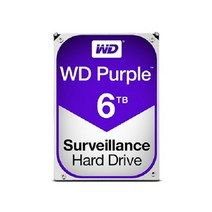 WD CCTV 녹화기 전용 하드 Purple HDD 무상 AS 3년 정품, WD Purple, 6TB