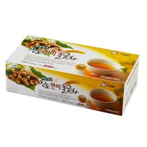 [해풍청송] 진도현미울금차 100TBX3개, 1개, 1.2g