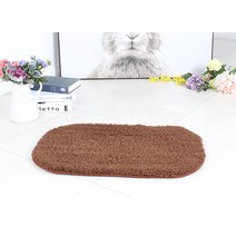 유투 스무드 푹신푹신 발매트, 갈색