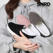 페이퍼플레인 여성 골덴 겨울 털안감 슬립온 키높이 통굽