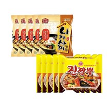 오뚜기 진짬뽕 5개 + 삼양 나가사끼짬뽕 5개, 1개