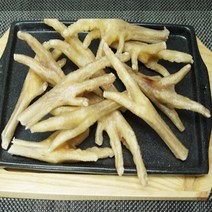 천연 수제 영양간식껌(등뼈 소힘줄 칠면조 오리윙 닭발), 1개, 닭발(오돌뼈)100g