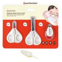 퍼팩션 신생아손톱가위 4종세트, 1세트