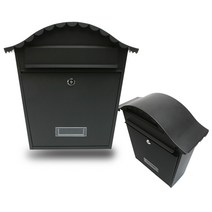 [진성] 스테인레스 스틸우체통 우편함, 선택2 모던블랙