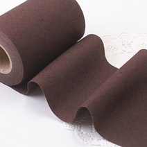 10cm 브라운린넨바이어스