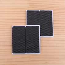 DH쇼핑 소음방지패드 EVA 사각 3호 38x79mm, 4개입