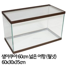샘아쿠아 2자 60cm 넓은어항 초코 열대어 수초 어항