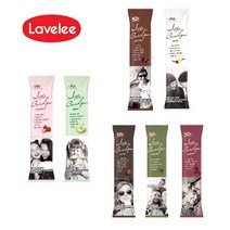 라벨리 캔디바 혼합 40개(바닐라10 딸기10 초코10 녹차10), 40개입
