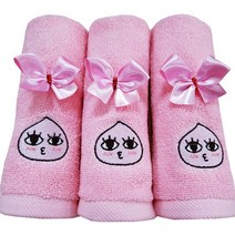 카카오프렌즈 주방타올 어린이집타올 핸드타올, 핑크(어피치), 1개