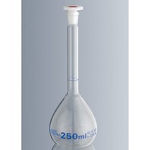 메스플라스크(백색 Superior 유리)-외산, 1개, 100ml