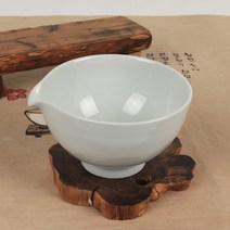 백자 물레 3인 숙우, 1개