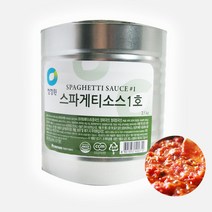 청정원 스파게티소스 1호, 3.1kg, 1개