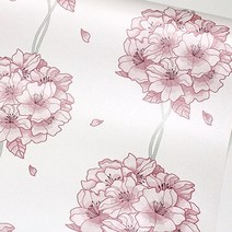 현대시트 동조엠보시트지 시트지, 디어플라워_핑크(HDG-12006)