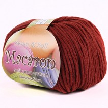 마마니트 마카롱 뜨개실, 47 밤색